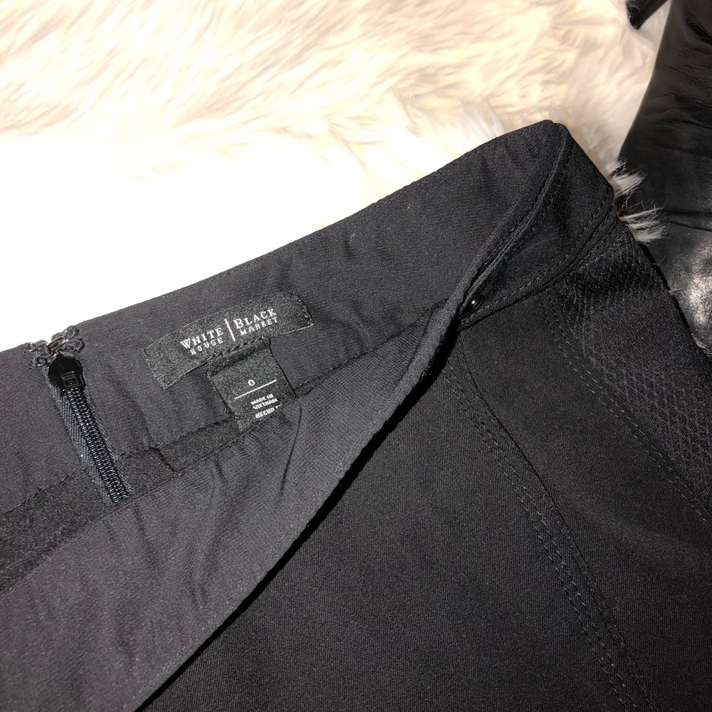 2[White House Black Market]Black pencil skirt. - Picture 2 of 6